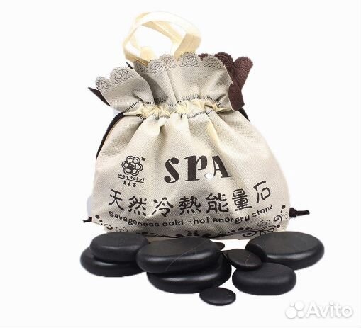 Набор для стоунтерапии в мешочке с подогревом