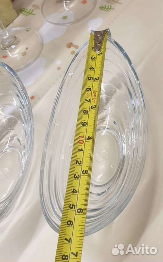 Бокалы набор посуды поднос