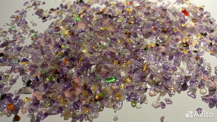 Галтованный натуральный микс