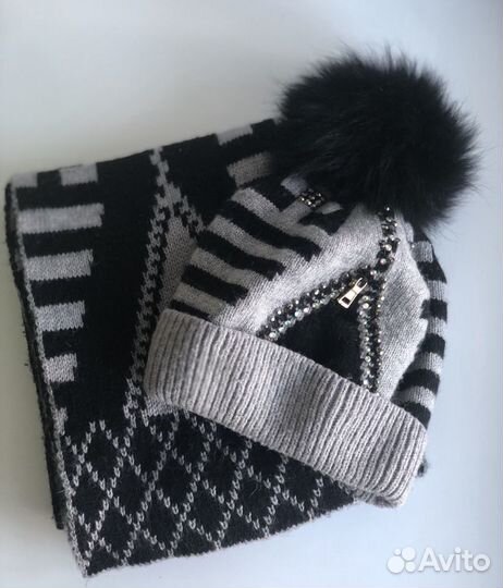 Шарф и шапка