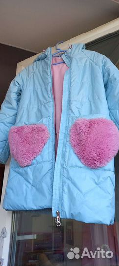 Куртка удлиненная для девочки