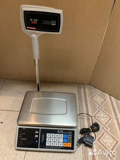 Торговые настольные весы M-ER 328 acpx