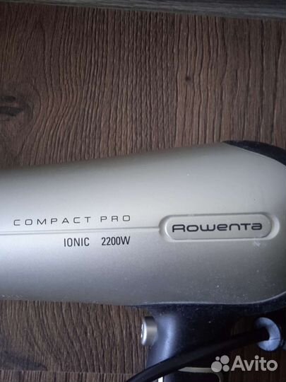 Фен Rowenta CV 4741, черный/серебристый