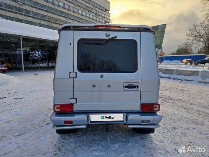 Хром дуги на gclass w463