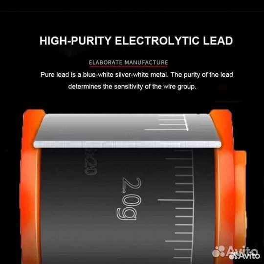 Мягкие свинцовые рыболовные грузила 9 мм лента