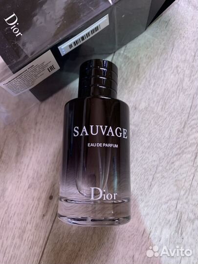 Dior sauvage 100ml мужская парфюмерная вода