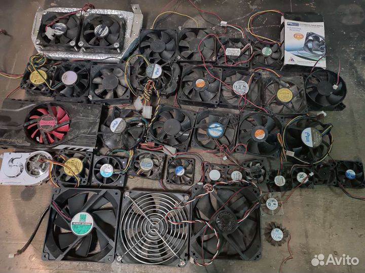 Кулеры вентиляторы от компьютера