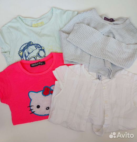 Пакет вещей на девочку 110