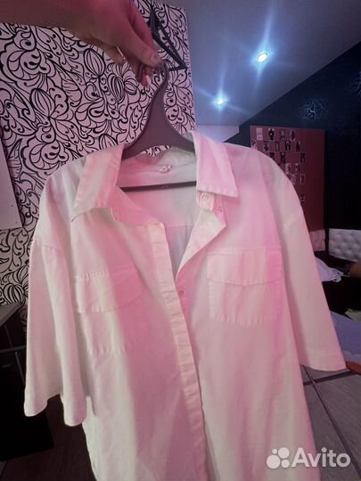 Рубашка оверсайз
