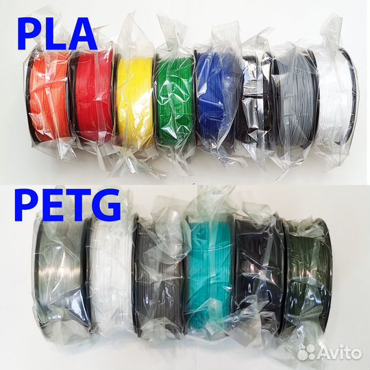 PLA petg пластик филамент нит для 3D печати