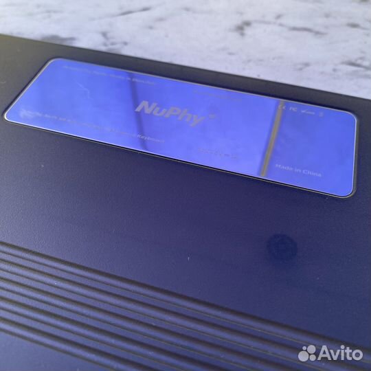 NuPhy Air 75 с чехлом низкопрофильная клавиатура