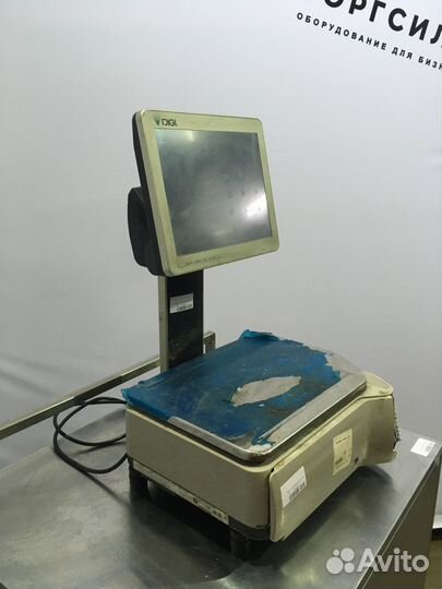 Весы торговые с печатью