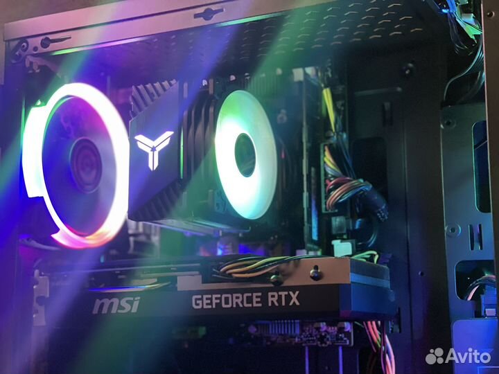 Игровой пк для любых игр(RX570,i3,16GB,1000GB)
