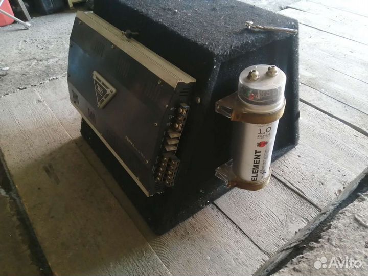 Сабвуфер и усилитель,Конденсатор,Ryval, Oris