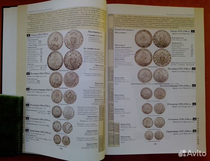Книга 2021 Базовый каталог Монеты России 1700-1917