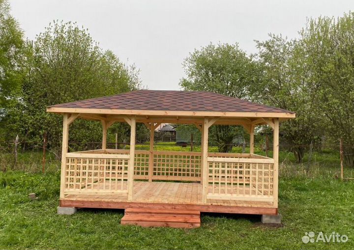 Беседка для дачи