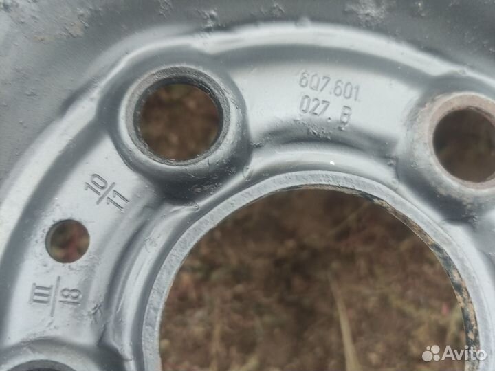 Диски r14 штампованые на Шкода Фабия 2