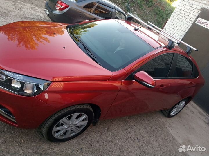 Багажник на крышу LADA Vesta модельный аэро