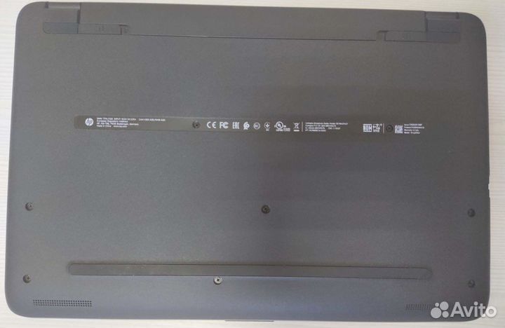 Ноутбук HP 15-ay028ur черный