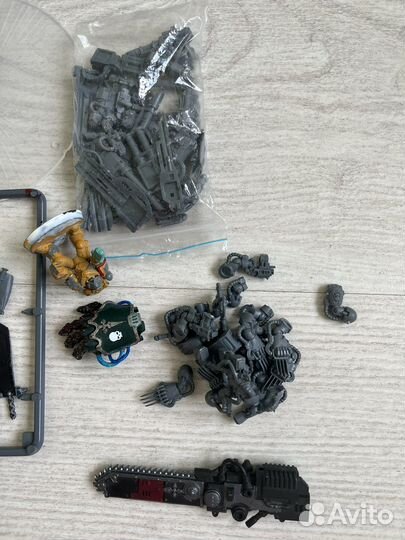 Warhammer 40000 миниатюры части детали