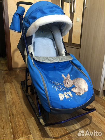 Коляска санки