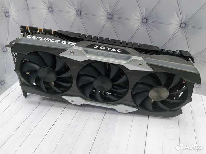 Игровая видеокатра zotac GTX 1080TI 11gb