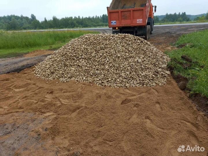 Щебень - честный объем