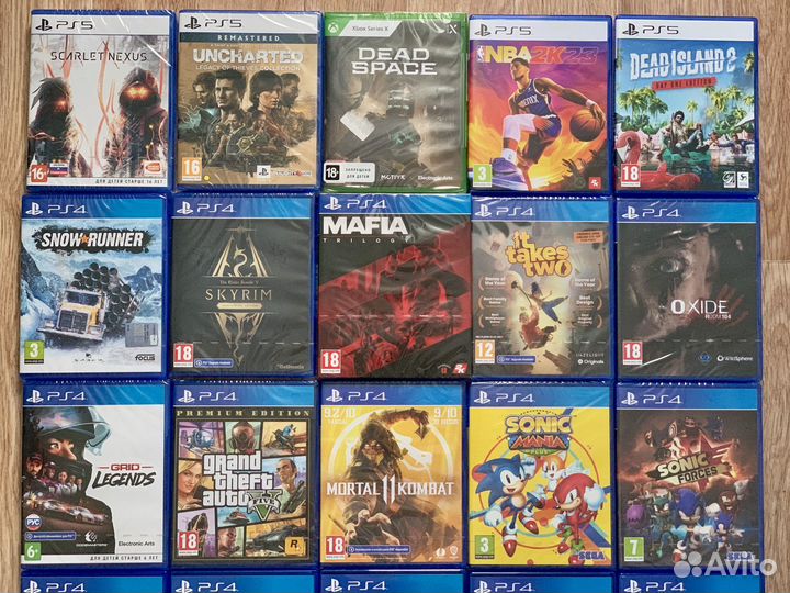 Игры для PlayStation 4/5