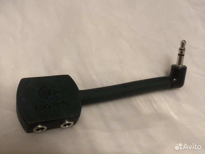 Logitech аудио-разветвитель сплиттер jack 3.5
