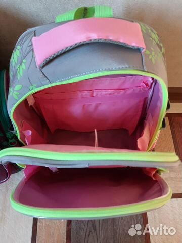 Портфель для девочки 1-4 кл. с ортопедич. спинкой