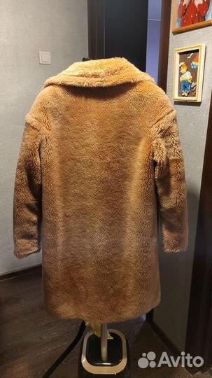 Шуба тедди чебурашка Alef натуральная шерсть