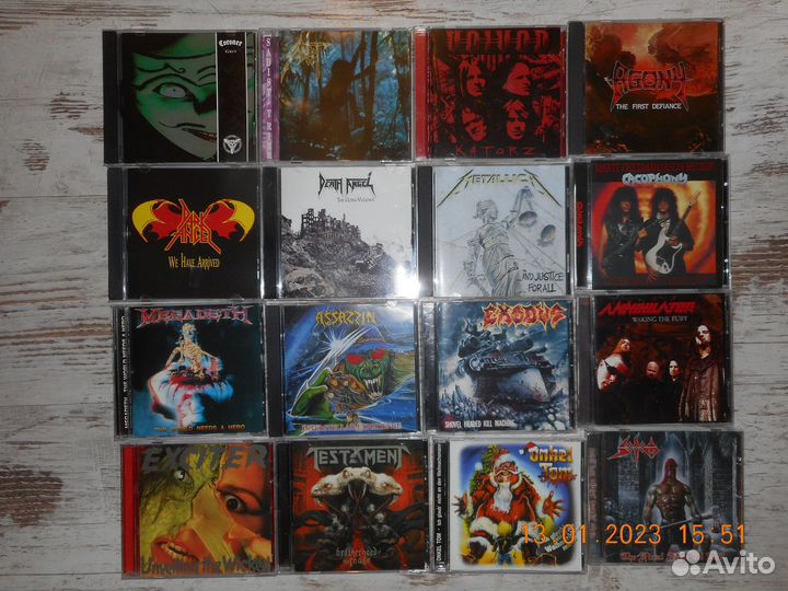 Thrash metal;Speed thrash;Crossover thrash 197 CD