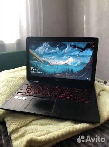 Игровой ноутбук asus / core i5 / GTX 1050