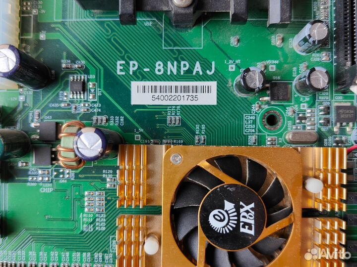 Мат. плата Ep-8npaj, процессор sempron (лотом)