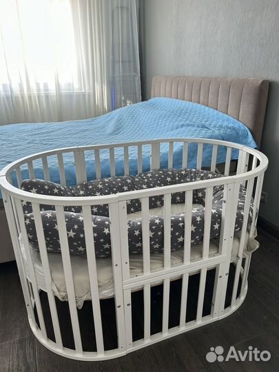 Детская кроватка трансформер 5 в 1