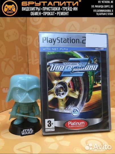 PS2 Need For Speed: Underground 2 б/у