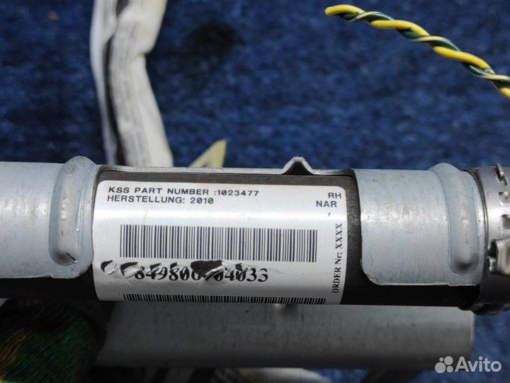 Подушка безопасности шторка правая Mini Countryman