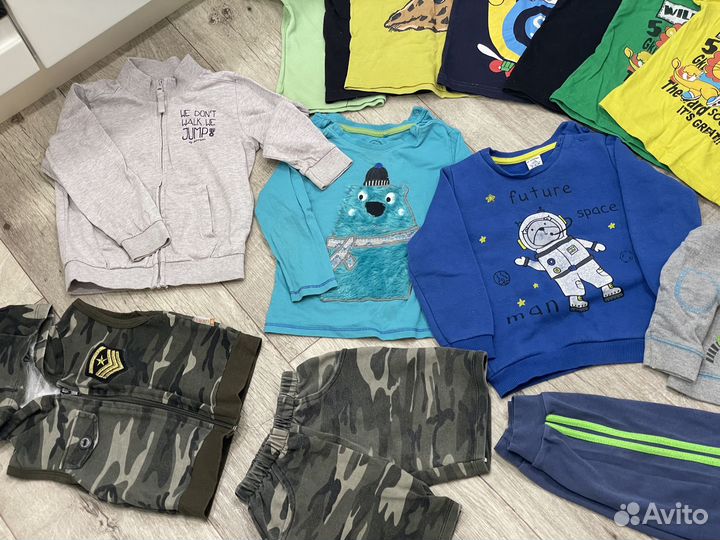 Вещи пакетом на мальчика 2 года (92-98)