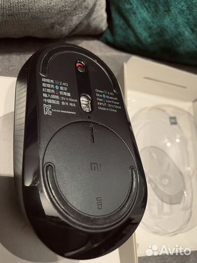 Бесшумная беспроводная мышь xiaomi 1300