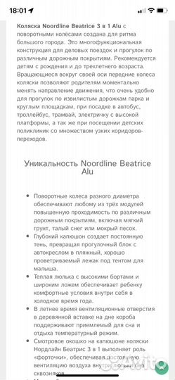 Коляска Noordline 3 в 1