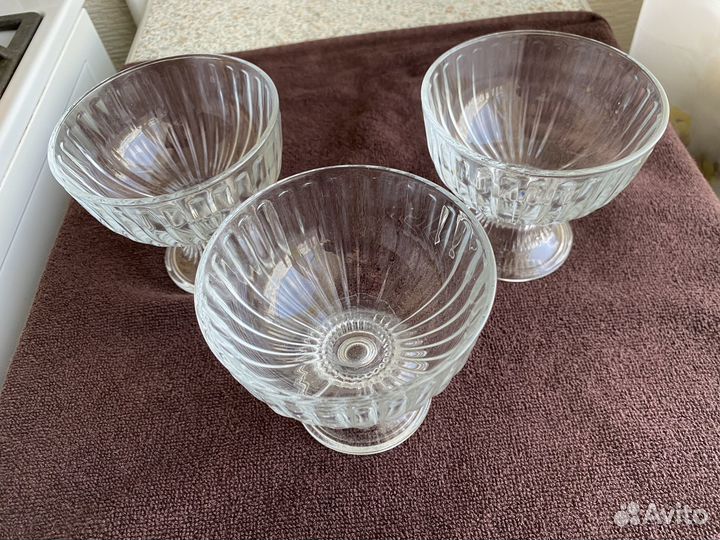 Креманки 3 штуки