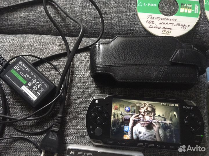 Sony psp slim в комплекте