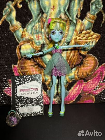 Кукла монстр хай лагуна блю 13 желаний