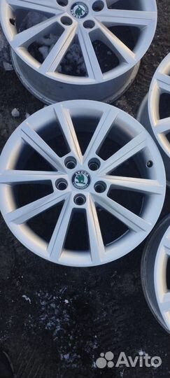 Литые диски r17 5x112 бу