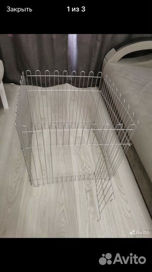 Вольер для щенков в квартиру