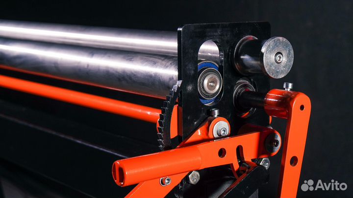 Вальцы трехвалковые