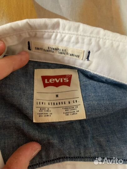 Рубашка мужская levis