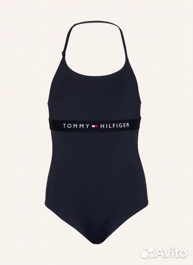 Купальник tommy hilfiger с лямкой на шее