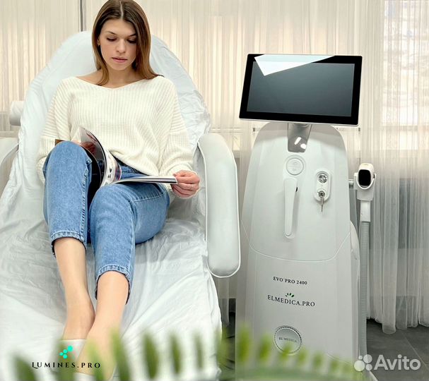 Диодный лазер для эпиляции люминес Макс-Плюс 2000 Вт