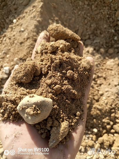 Песок карьерный на подсыпку